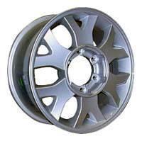 Replica SY1 7x16/6x139.7 ET 43 Dia 108.5 silver (Ssang Yong) - Pitstopshop